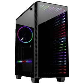 Inter-Tech X-608 Infinity Micro tower PC skrinka viacfarebná; 88881315