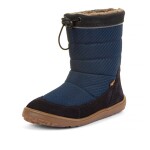 Detské zimné barefoot snehule UP TEX SNOW WOOL Dark Blue G3160249-1 - 36