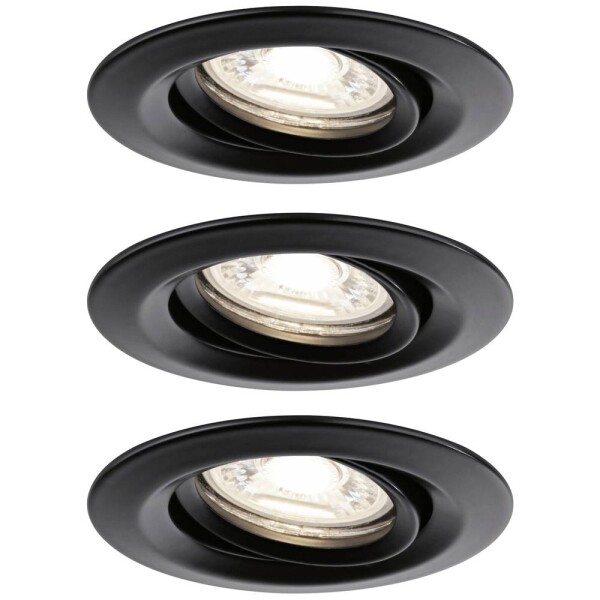 Paulmann 93083 Nova mini LED vstavané svetlo LED 12 W čierna; 93083