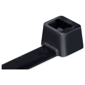 HellermannTyton 138-00027, UB160C-B-PA66-BK, sťahovacie pásky, 4.60 mm, 160 mm, čierna, 100 ks; 138-00027