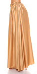 Sexy Satin-Look Maxi Skirt Einheitsgroesse