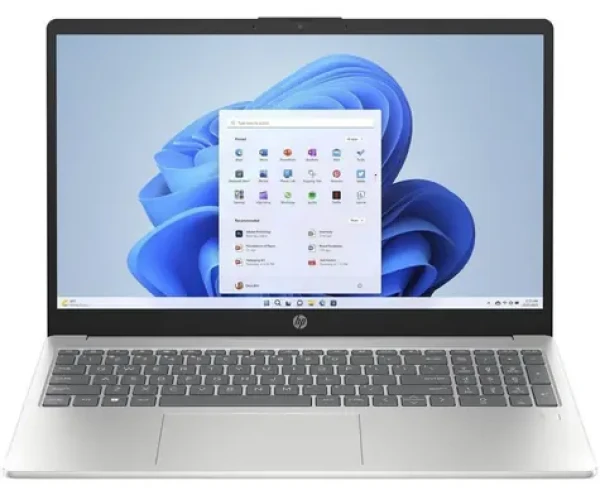 HP 15-fc0711nc strieborná / Notebook / 15.6" FHD / RYZEN 5 7520U 2.8GHz / 16GB / 512GB SSD / Radeon Graphics / W11H (198990985541)