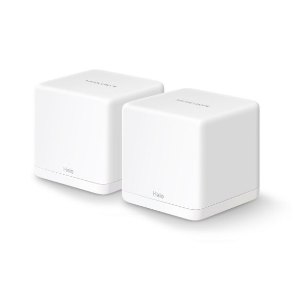 Mercusys Halo H30G (2ks) / Wi-Fi Mesh systém AC1300 / Dual-Band / 2.4GHz - 400Mbps / 5GHz - 867Mbps / 2x GLAN (Halo H30G(2-pack))