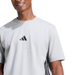 Adidas Essentials Tričko s 3 prúžkami Single Jersey M JE6396 muži L