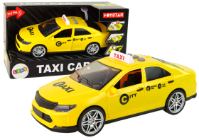 Mamido Elektrické autíčko Taxi 1:14 Svetlá Zvuky Žlté