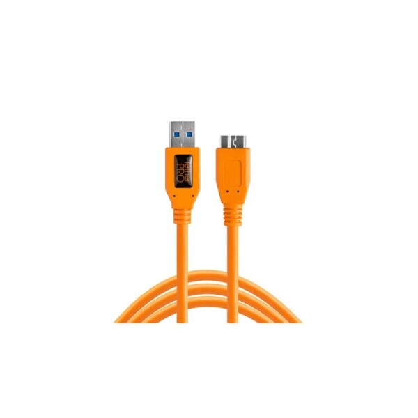 Tether Tools USB kábel USB-A zástrčka, USB Micro-B 3.0 zástrčka 4.60 m oranžová CU5454; CU5454