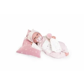 Antonio Juan 70252 CLARA - realistická bábika bábätko so zvukmi a mäkkým látkovým telom - 34 cm