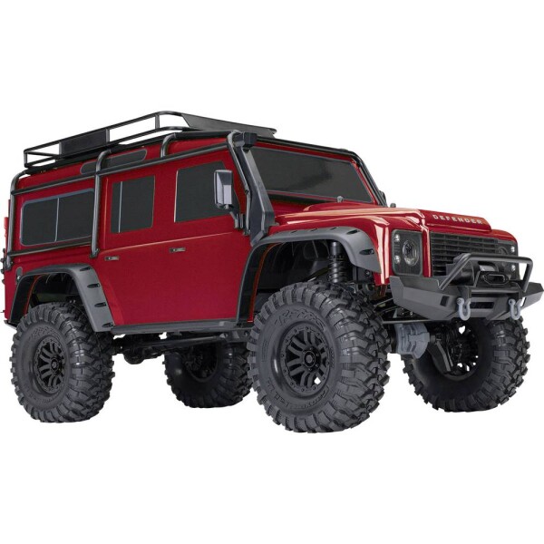 Traxxas Landrover Defender komutátorový RC model auta elektrický crawler 4WD (4x4) RtR 2,4 GHz; TRX-82056-4R