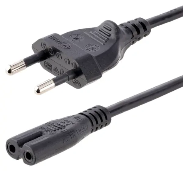 StarTech Power Cord EU C - C7 1m čierna / Napájací kábel / 250 V / 2,5 A (PXTNB2SEU1M)