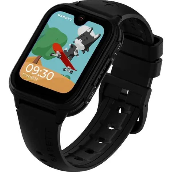 Garett Kids Vibe AI 4G čierna / Chytré hodinky / 1.78 "AMOLED / GPS / Wi-Fi / IP67 / Android iOS (5904238487402)