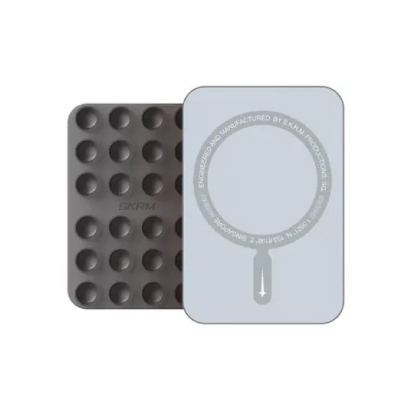 SKINARMA STAX magnetický prísavný držiak Smoke (8886461247138)