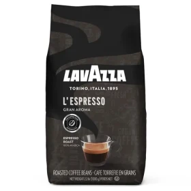 LAVAZZA Gran Aroma Bar 1 kg / Zrnková káva / 100% Arabica / Vákuové balenie (KAWLAVKIR0011)