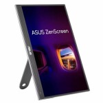 15.6" Asus ZenScreen MQ16AHE čierna / 1920 x 1080 / OLED / 16:9 / 1ms / 100000:1 / 400cd-m2 / 1x Mini HDMI + 1x USB-C (90LM07SV-B02170)