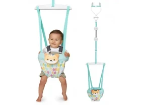 Infantino Skákadlo do dverí 2v1 Music Lights