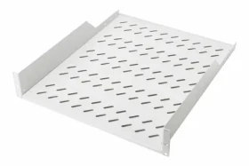 Equip 19" pevná polica do racku 2U šedá / Polica do racku / 2U / hĺbka 54,9 cm / šírka 482 mm (EZFS-19-2-80-G)