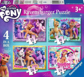 Ravensburger My Little Pony 4 v 1 - 12+16+20+24 dielikov