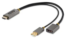 StarTech čierna / Adaptér HDMI na DisplayPort / 4K 60 Hz (128-HDMI-DISPLAYPORT)