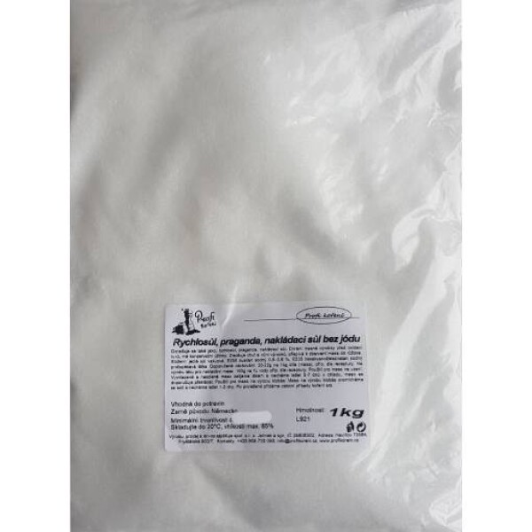 Rýchlosiľ, propaganda, nakladacia soľ bez jódu (1 kg) - Koření - Koření
