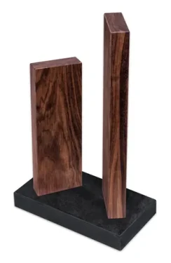 KAI Stonehenge STH-4.3 granit/orech / Blok na nože / magnetický / 4 nože / 18x10x28-30 cm
