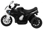 Mamido Detská elektrická motorka BMW S1000RR trojkolka čierna