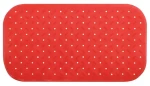 MSV CLASS Premium protišmyková podložka do vane červená / SBS kaučuk / 36 x 65 cm