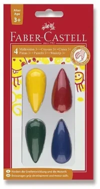 Faber-Castell Plastové pastelky 4ks (135091)