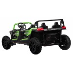 Mamido Elektrické autíčko Buggy ATV RACING UTV2000 štvormiestne zelené