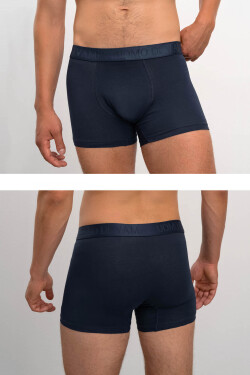Vamp - Pohodlné pánske boxerky - sada 2 ks 16865 - Vamp blue oxford M