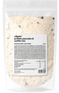 Vilgain Protein Pancake & Waffle Mix – arašidové maslo a čokoláda 420 g