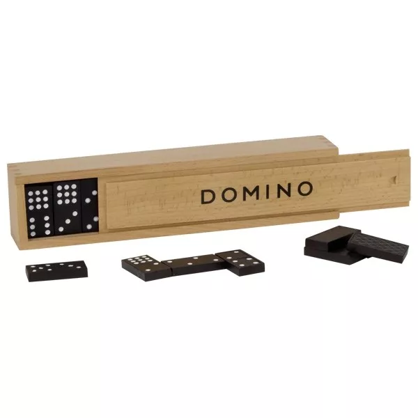 Goki Goki Domino v drevenej krabičke