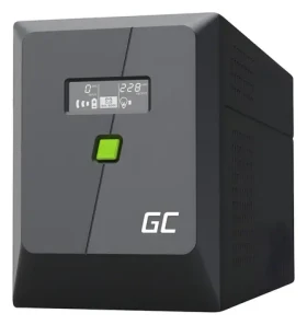 Green Cell UPSLM900 / Záložný zdroj UPS / 1500VA/900W / Line-Interactive / 2x 12V/9Ah / 4X Schuko (UPSLM900)