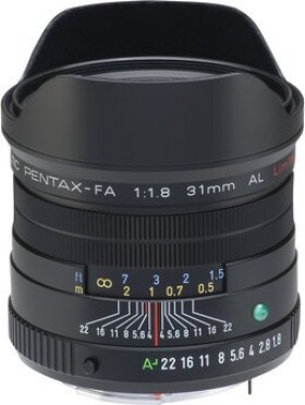 Pentax smc Pentax FA 31mm f/1.8 AL Limited, black