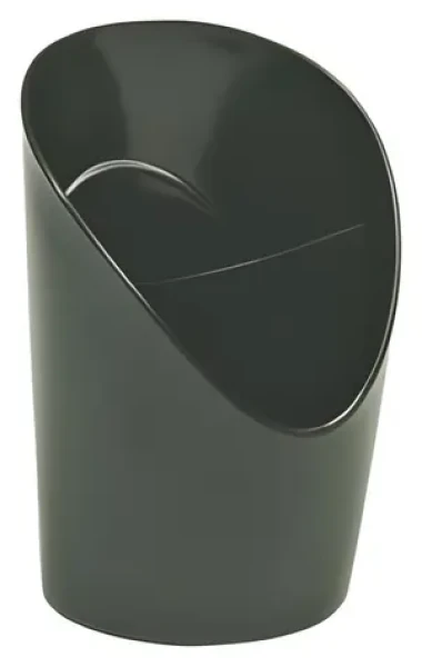 Esselte Europost VIVIDA čierna / Stojanček na ceruzky / 2 priehradky / 100x90x125 mm (39827)