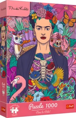 Trefl Puzzle Premium PLUS Frida Kahlo: Rozkvitnutá duša