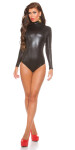 Sexy KouCla Latex Look Body backfree black