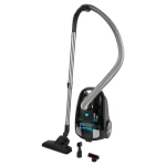 Sencor SVC 7500BK 3AAA čierna / Vreckový vysávač / 750 W / 3.5L / 75 dB / 10m rádius (8590669297061)