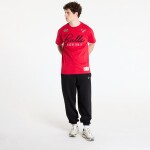 Tričko Mitchell & Ness NBA Training Day Premium Ss Tee Vintage Logo Bulls Scarlet L