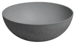 SAPHO - FORMIGO betónové umývadlo na dosku, primere 39cm, šedá mat FG317