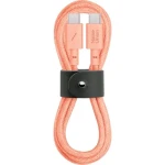 Native Union Belt Cable USB-C 1.2m 60 W ružová (BELT-C-APR-2-NP)