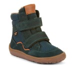 Chlapčenské zimné barefoot topánky TEX WINTER Petroleum Froddo G3160247-3 - 28
