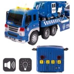 MalPlay Policajný transportér s helikoptérou a autom