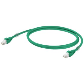 Weidmüller 1251590035 RJ45 sieťové káble, prepojovacie káble CAT 6A S/FTP 3.50 m zelená 1 ks; 1251590035