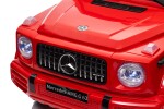 Mamido Mamido Detské elektrické autíčko Mercedes Benz G63 cabrio EVA kolesá červené