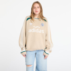 Mikina adidas Adicolor Blokecore Pullover UNISEX Wonder Beige XL