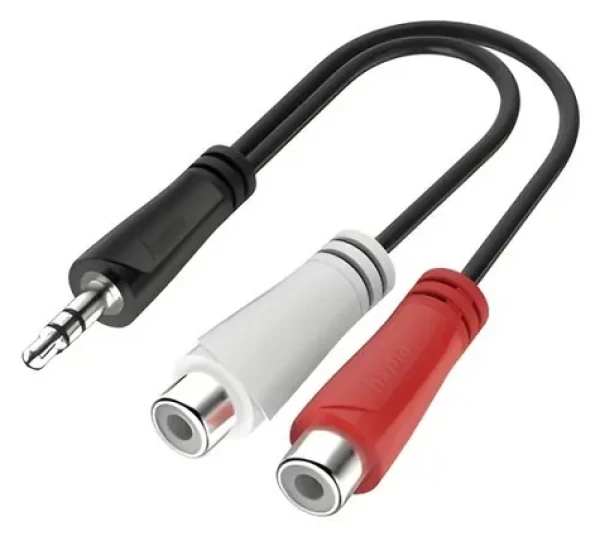 Audio adaptér Jack 3,5 mm stereo / Redukcia (200350)