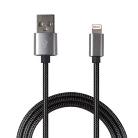 2GO Luxury / Nabíjací a dátový kábel / USB - Lightning / kovové konektory / 1 m (795810)