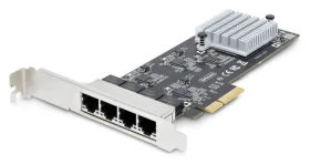 StarTech PR42GI / Sieťová karta / PCI Express / 4X RJ45 / 2,5 Gbit/s / Intel I225-V (PR42GI-NETWORK-CARD)