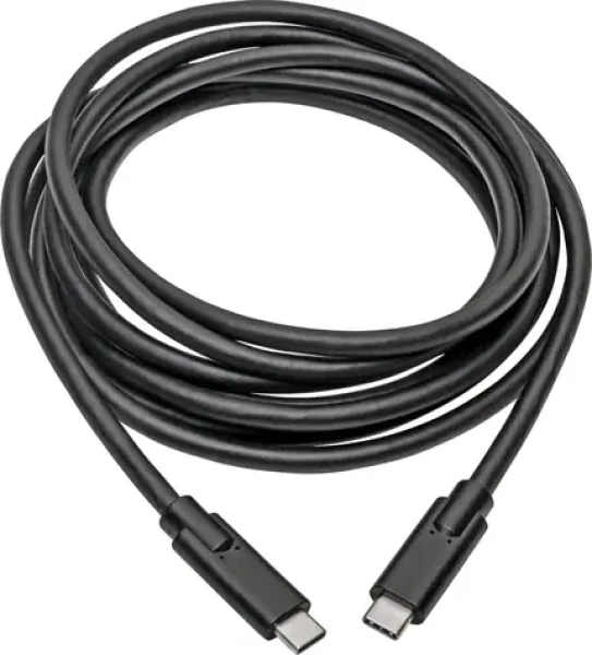 EATON kábel USB-C čierna / Kábel / USB-C (M/M) / USB 3.1 Gen 1 (5 Gbps) / Thunderbolt 3 kompatibilný / 3,05 m (U420-010)