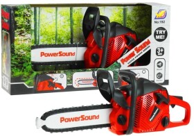 Mamido Detská reťazová píla so zvukom červená