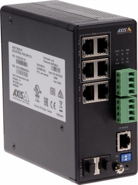 Axis T8504-R INDUSTRIAL POE SWITCH